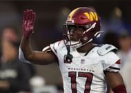 Terry McLaurin during Washington Commanders v Los Angeles Rams